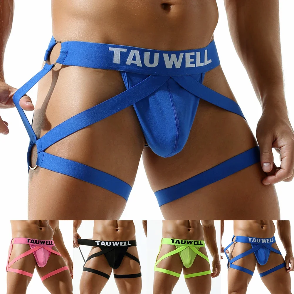 Mens Bulge POUCH ชุดชั้นในชายชุดชั้นในชายหาด T-Back Design ความยาวปกติสีทึบเหมาะสําหรับ All Seasons
