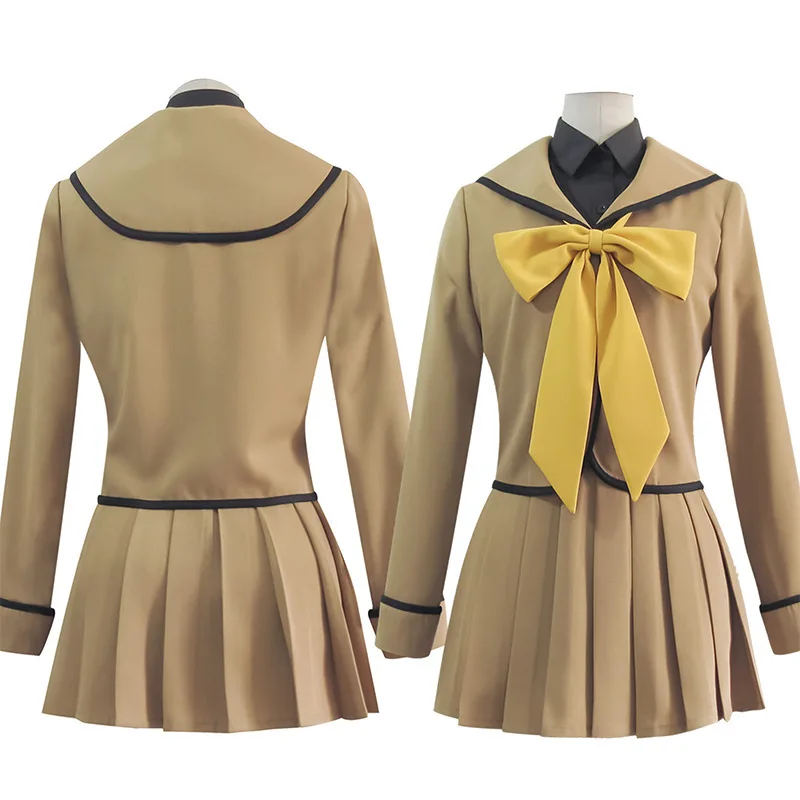 Anime Kamisama Love Momozono Nanami Cosplay Costume pour femme adulte, uniforme scolaire JK, robe, tenue trempée, fête d'Halloween, ensemble complet