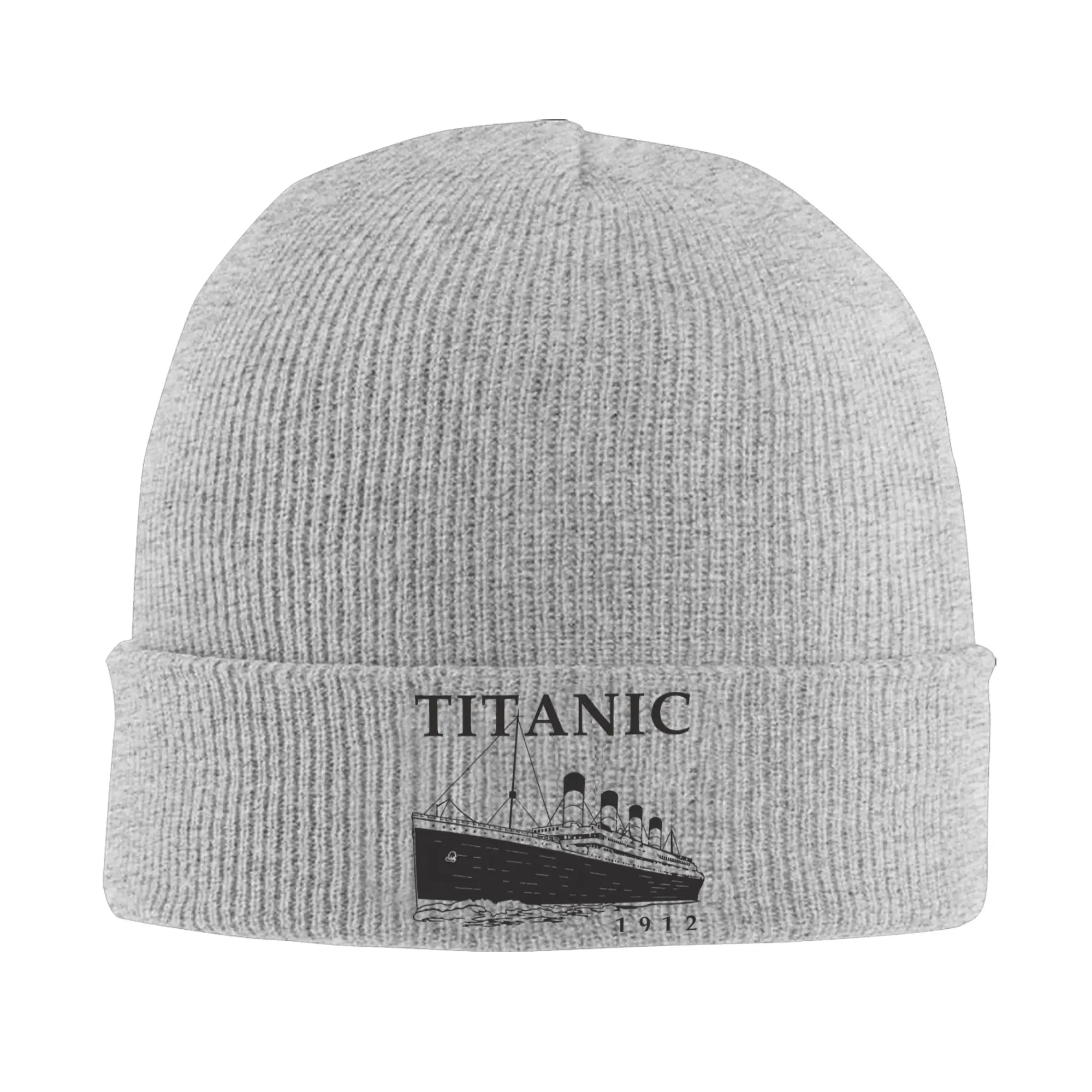 Men Women Knit Cuff Beanie Titanic jack and rose Merch Warm Winter Knitted Caps  Beanies Skullies