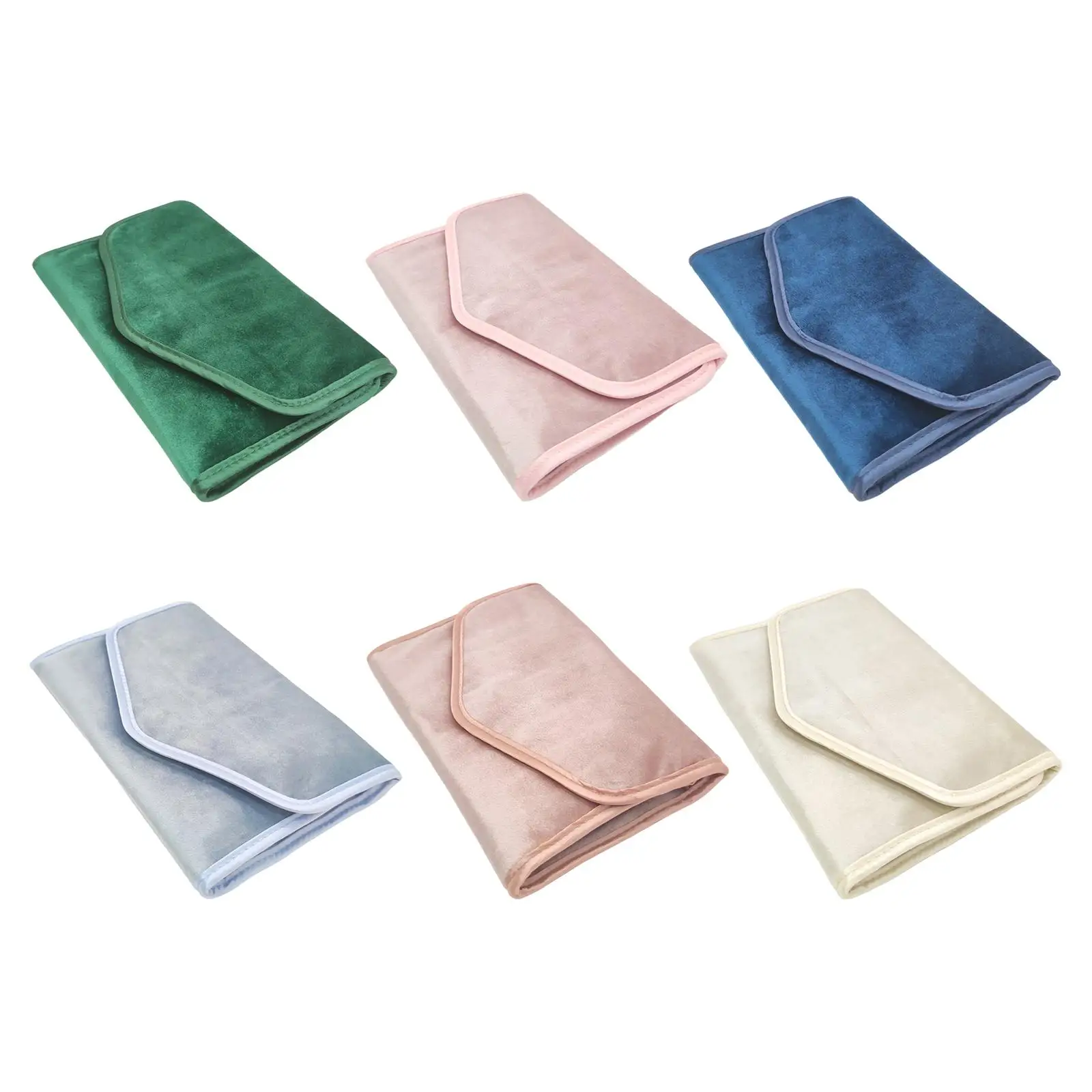 

Бархатная сумка для хранения ювелирных изделий, дорожный чехол для ожерелья, браслета, кольца, дорожный органайзер для предложения, помолвки