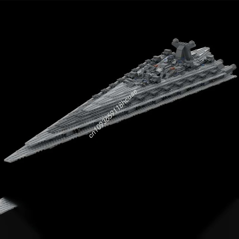 

969 шт. MOC среднего размера, супер-звездный разрушитель, звездная битва, строительные блоки, рождественские вдохновляющие, неограниченное количество креативных игрушек, подарок