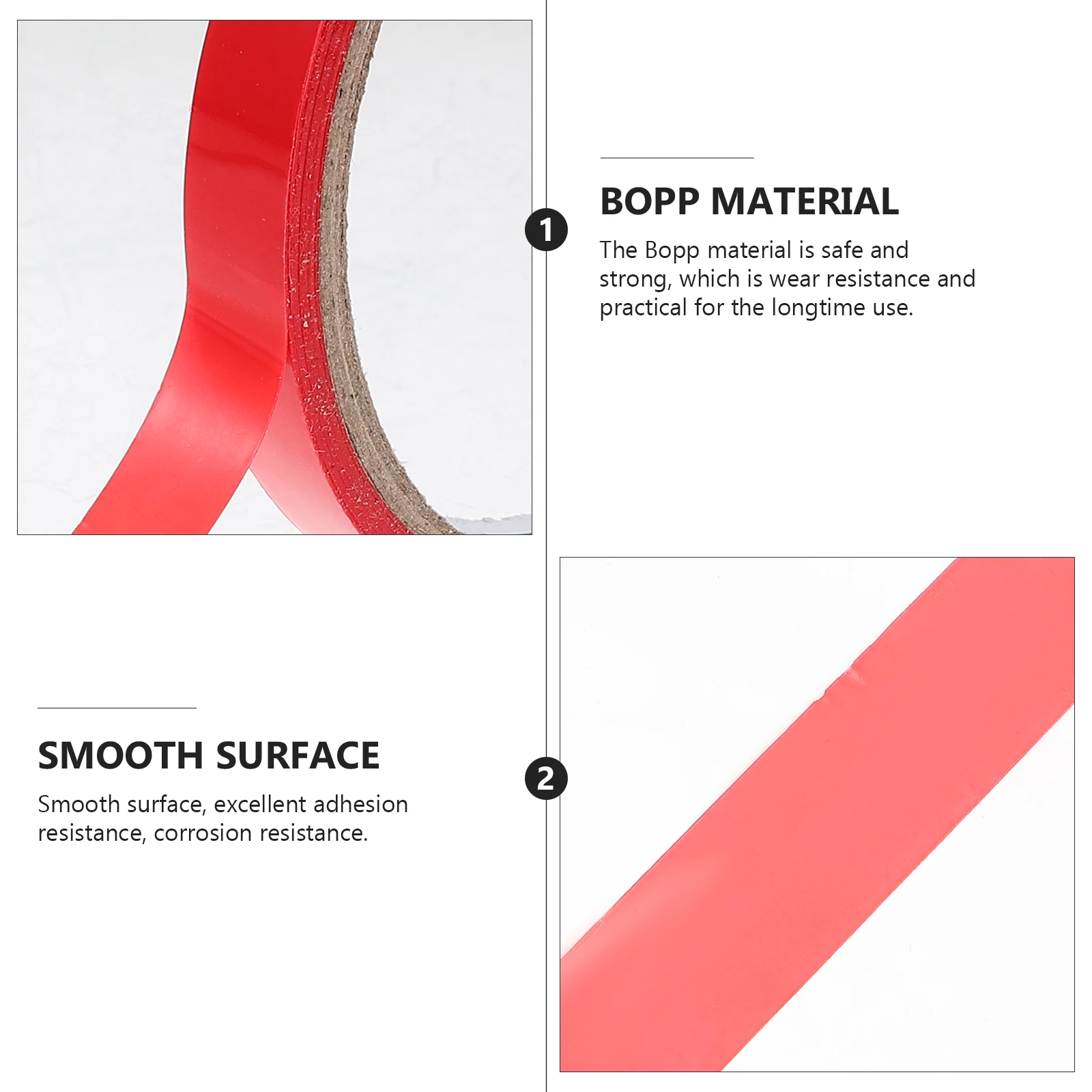 

12pcs Tape 1 Packaging Bag Sealing Tapes 2cm Material Packing Bag Tapes Vegetable Supermarket Machine Use