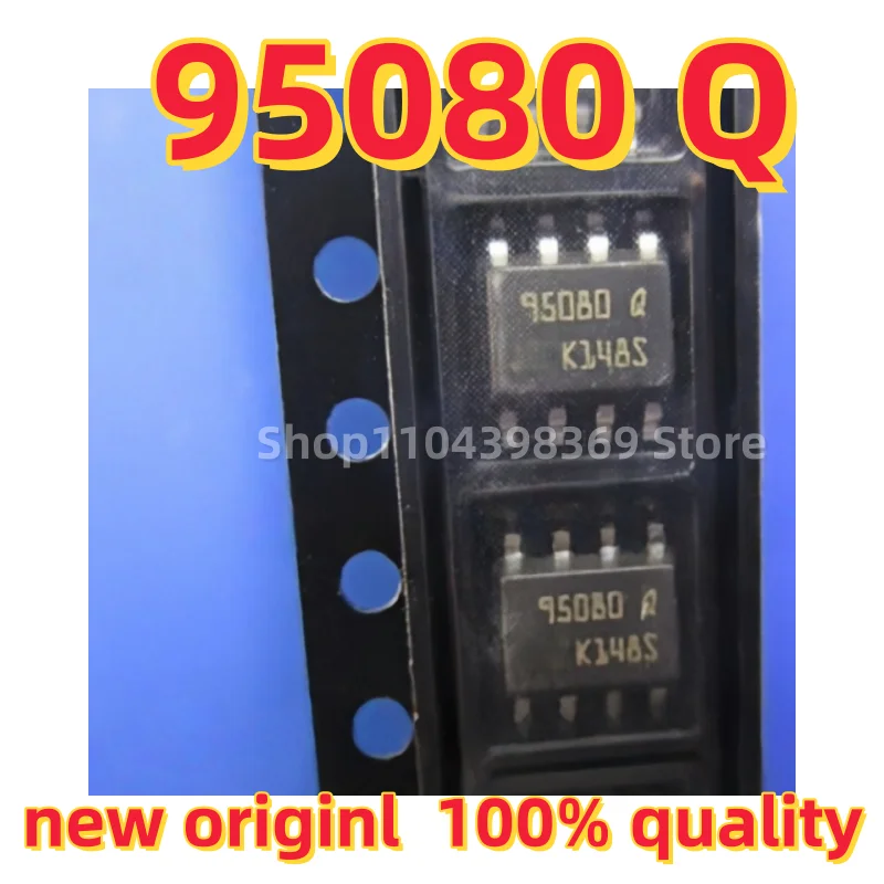 العلامة التجارية الجديدة الأصلية M95080-WMN6TP الذاكرة IC بالشاشة الحريرية: 95080WP 95080 Q يمكن تصويرها مباشرة #1