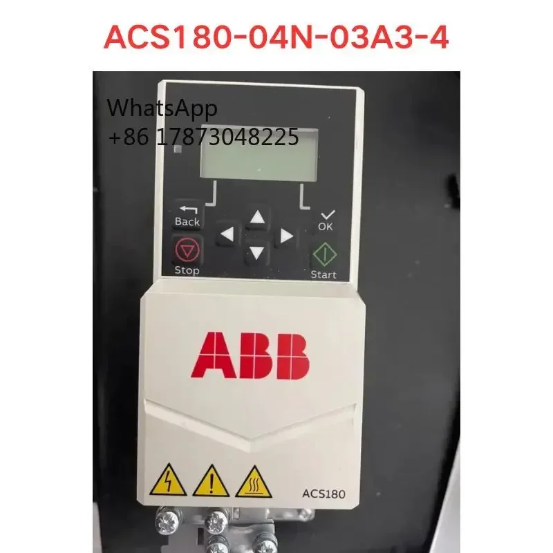 Used ACS180-04N-03A3-4 inverter Functional test OK