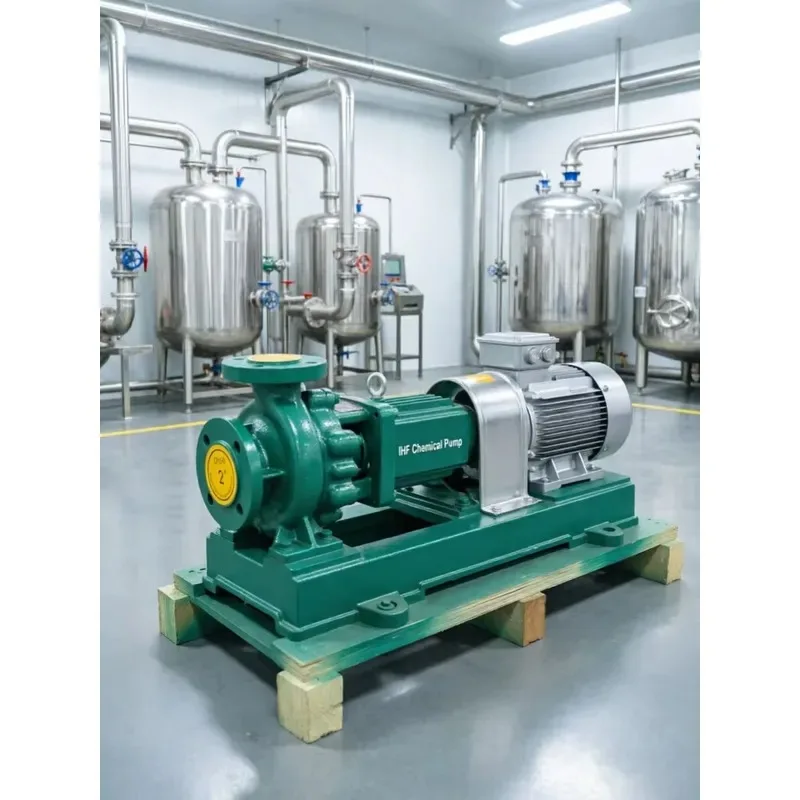 

2026 IHF Industrial Water Treatment 18.5KW Lined Centrifugal Pump