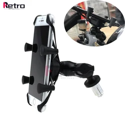 USB Charger Phone Holder For KAWASAKI ZX600 NINJA ZX-6RR ZX-14R ZZR1400 ZX14R ZX6R Motorcycle Accessories GPS Navigation Bracket