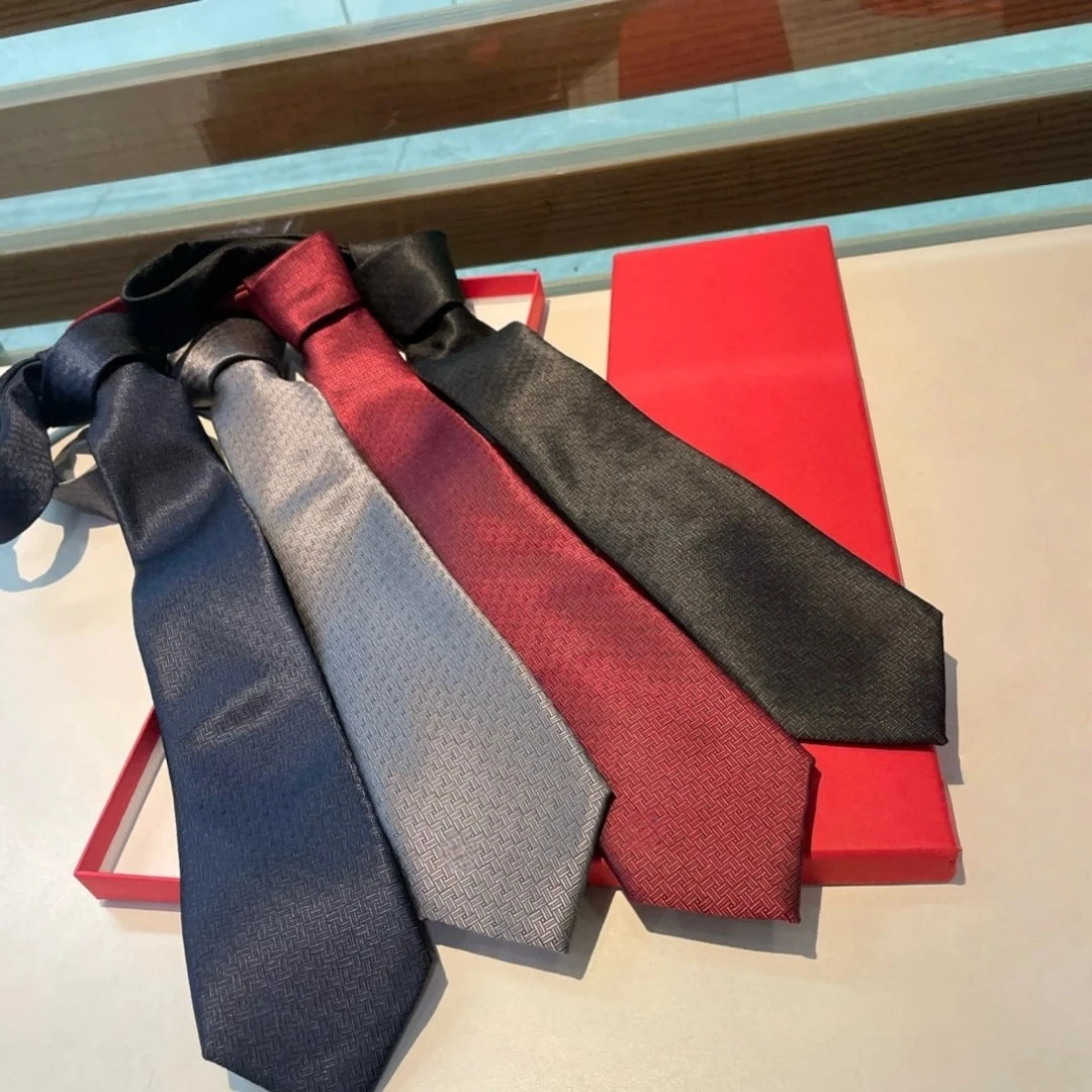Luksusowe męskie krawaty markowe, ręcznie robione w stylu F, 100% jedwab, krawaty z diagonalu, ekskluzywne krawaty biznesowe, formalne muchy, prezenty świąteczne na Boże Narodzenie.