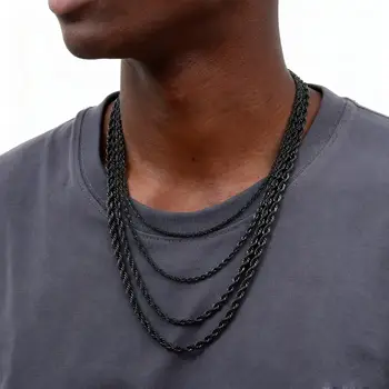 8 最佳銷售 男士金項鍊 - №3