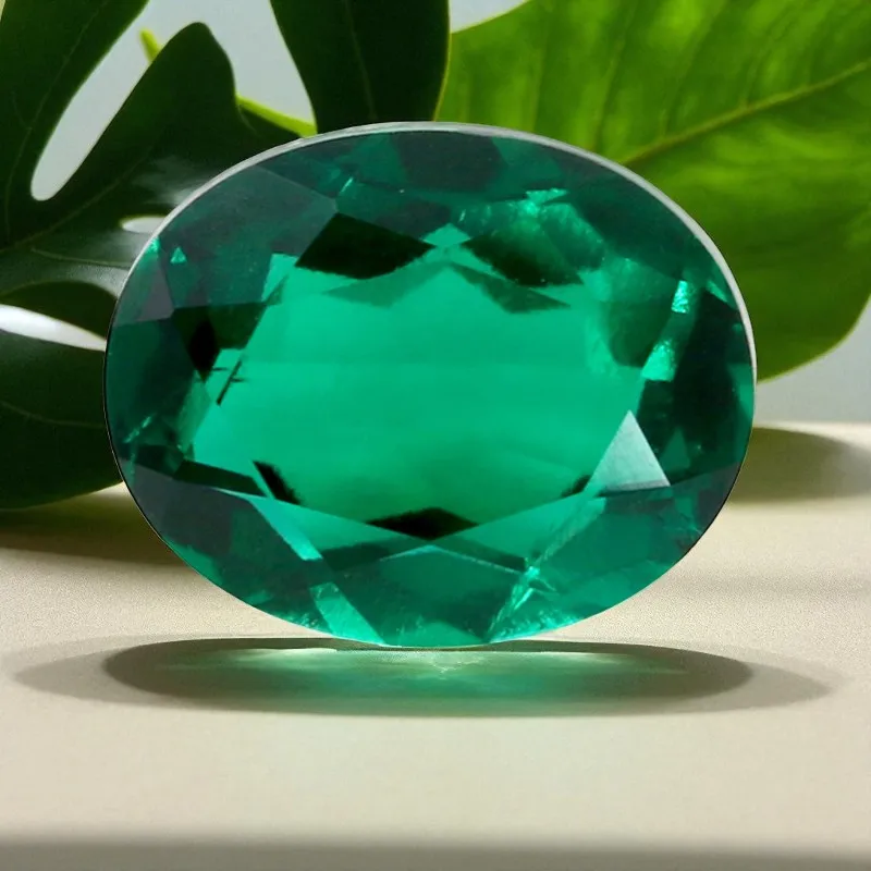 

Columbia Emeralds Lab Grown Oval Shape 3x4mm Gemstone for Diy Jewelry Pendant Bracelet Making Materials Selectable Certificate