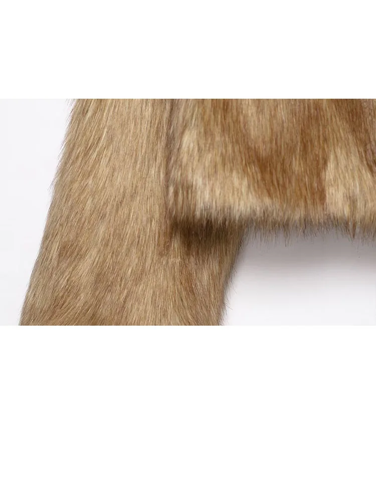 HH المرأة موضة جديدة معطف قصير فضفاض الصلبة بدوره إلى أسفل طوق طويلة الأكمام المغطاة زر الإناث الشتاء معاطف دافئة أنيقة