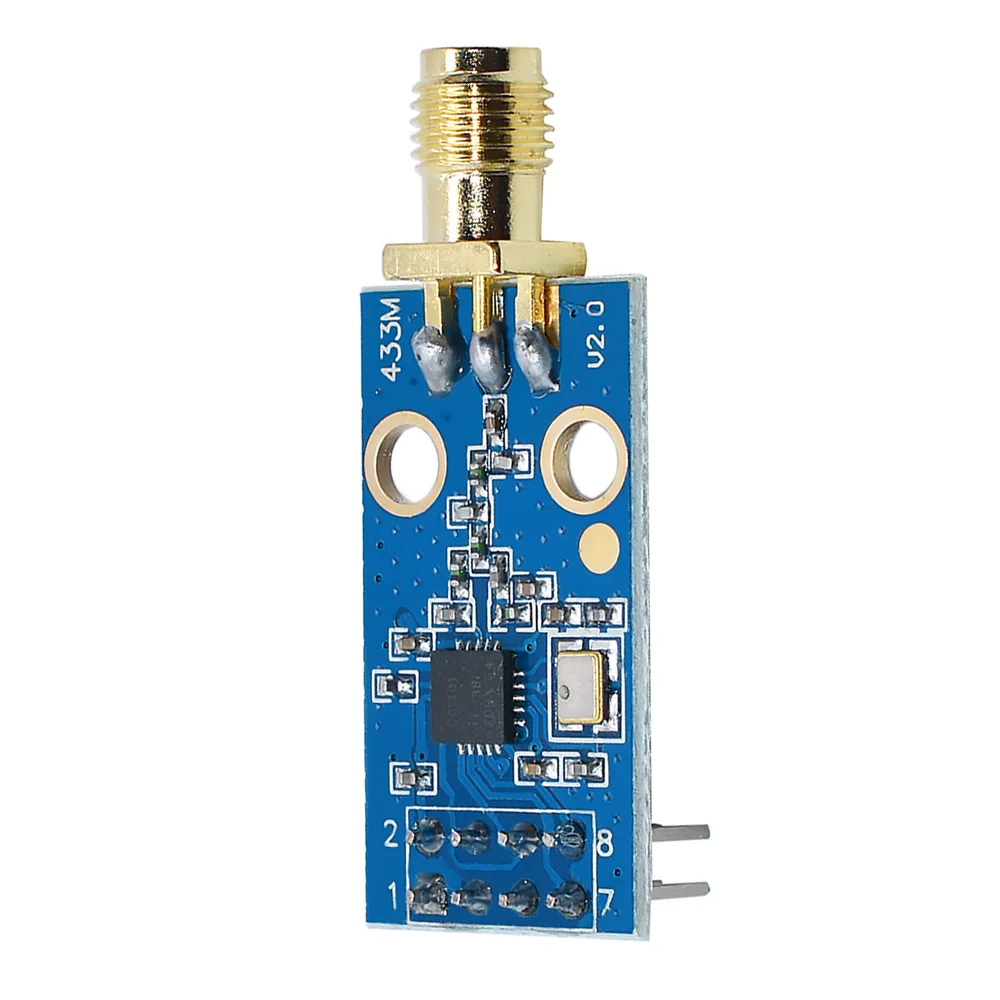 Arduino 387MHz-464MHz용 SMA 안테나 무선 트랜시버 모듈이 포함된 CC1101 무선 모듈
