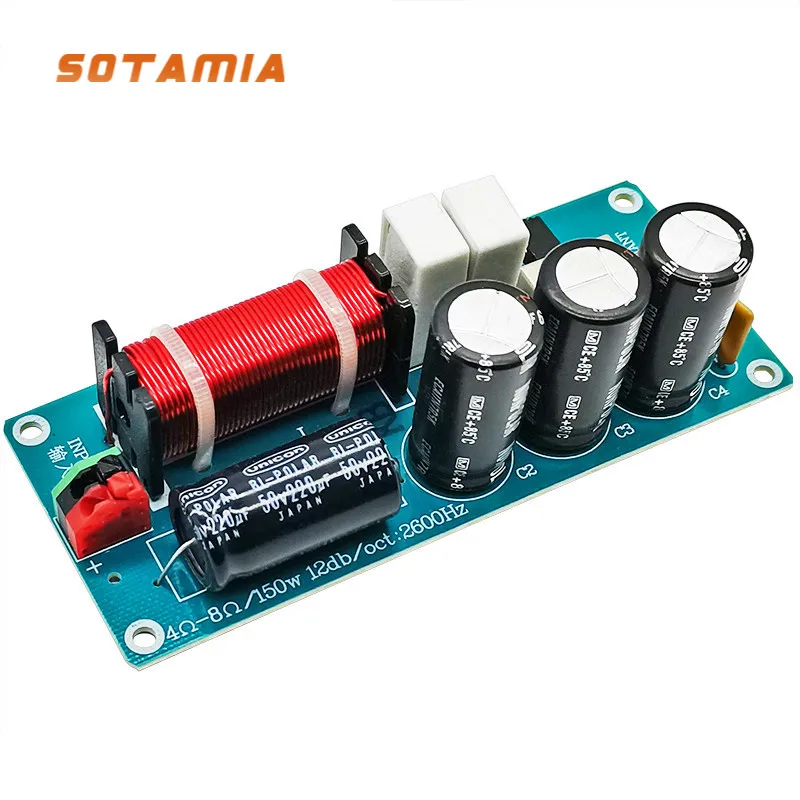 

SOTAMIA 150W Midrange Crossover Adjustable Audio Loudspeaker Filter Frequency Divider For Home Audio Speaker