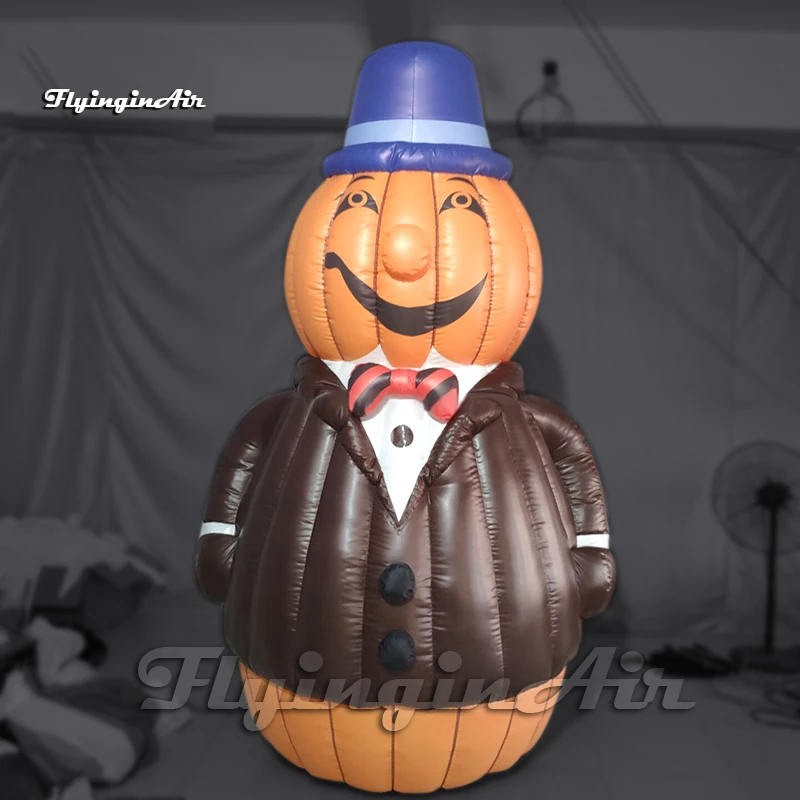 

Walking Inflatable Pumpkin Man Halloween Costume Adult Wearable Blow Up Pumpkin Monster Suit For Party Event