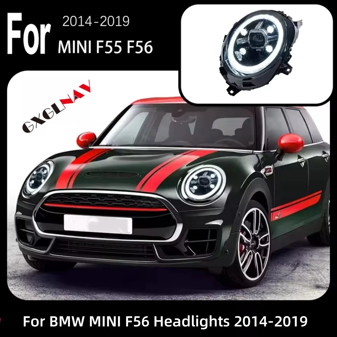 

Car Model For Head Lamp MINI F55 Headlights 2014-2019 F54 F57 F56 LED Headlight DRL Cooper LED Projector Beam Accessories