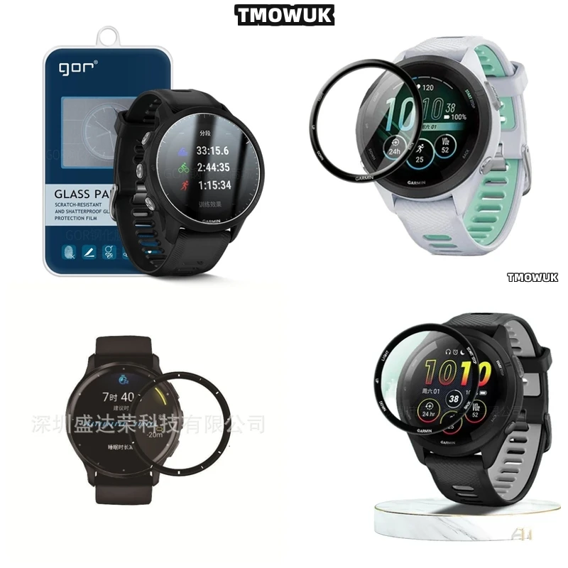 

For Garmin Forerunner 57 945 955 965 970 42mm 47mm PMMA Anti - Scratch Full Cover 3D Curved Screen Film