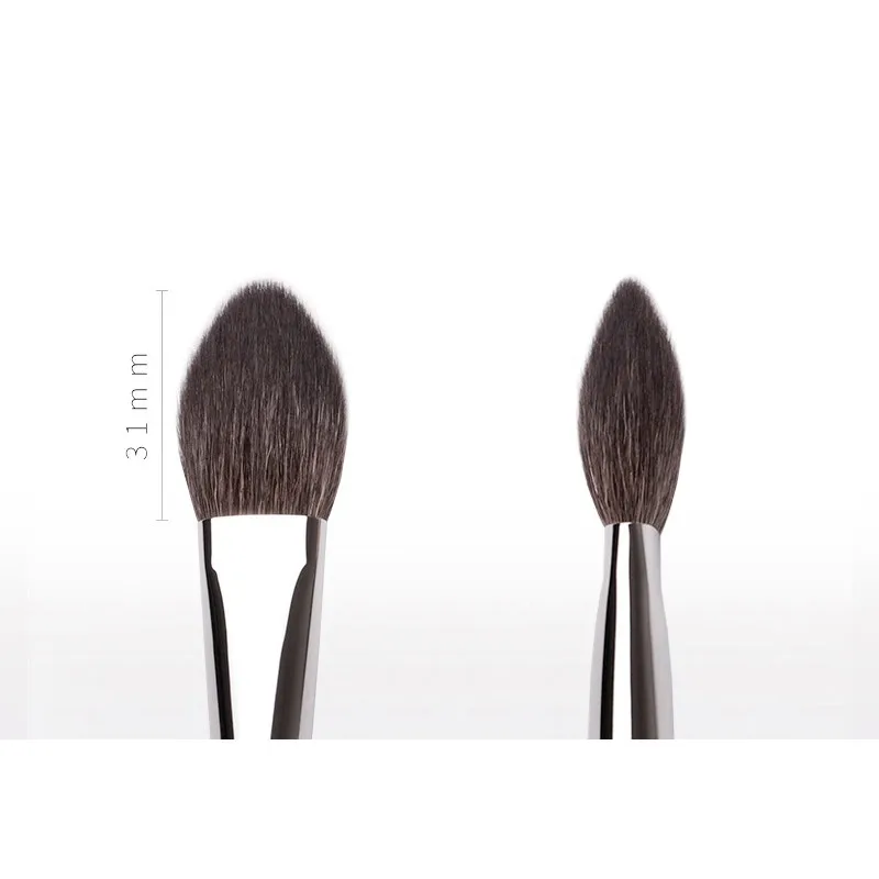 فرشاة أحمر الخدود ZX.MITTIS من خشب الأبنوس، فرشاة مكياج للوجه مدببة دقيقة لأحمر الخدود #4