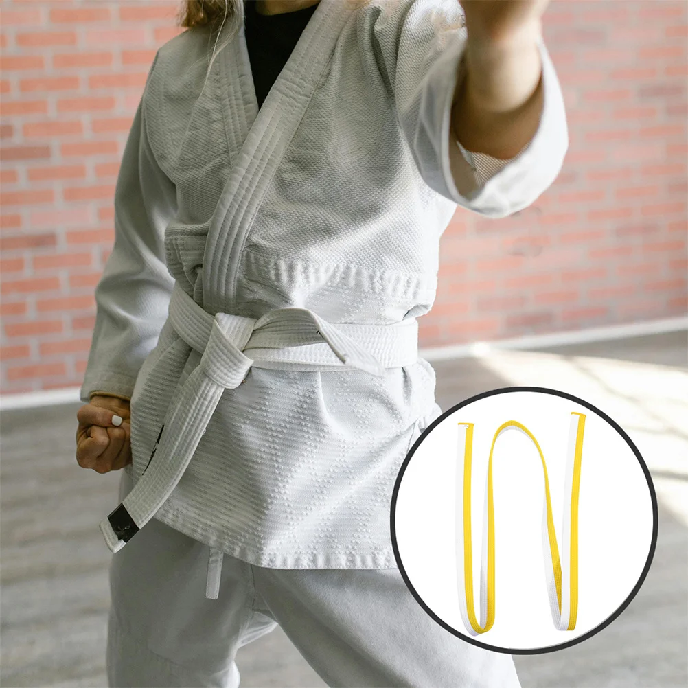 

Профессиональный пояс для тхэквондо из дышащего хлопка, пояс для тренировок по боевым искусствам, каратэ, костюмный пояс для взрослых