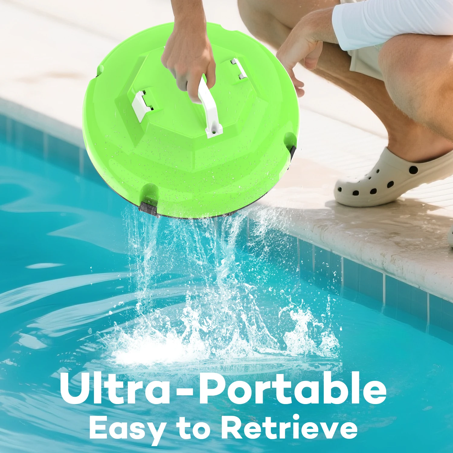 مصنع جديد ذكي لاسلكي لتنظيف حمام السباحة روبوت شفط حمام السباحة محرك مزدوج قوي