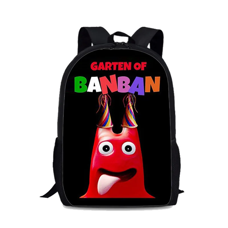 

Hip Hop Novelty Garten of banban Notebook Backpacks pupil School Bags 3D Print Oxford Waterproof Boys/Girls Laptop Backpacks