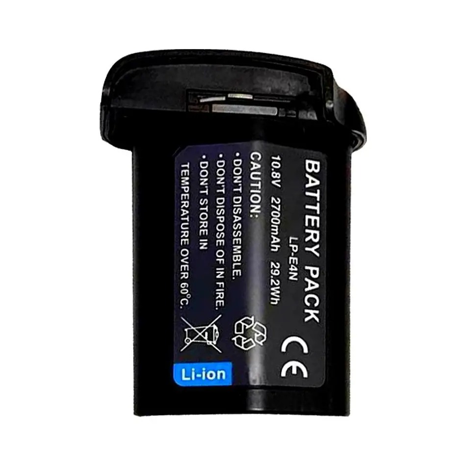 LP-E4N/E19 Camera Battery For Canon EOS 1DX MarkII 1D MarkIV 1DS MarkIII 1DX 1Ds Mark Lll 1Ds Mark LV LPE4N 2700mAh