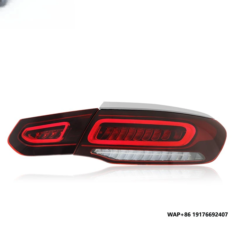 

JUSHUN Tail Lamp Taillight forMercedes Benz GLC Coupe 2016-2019 Red Style Auto Upgraded Rear Lamp Car LED Tail Lights