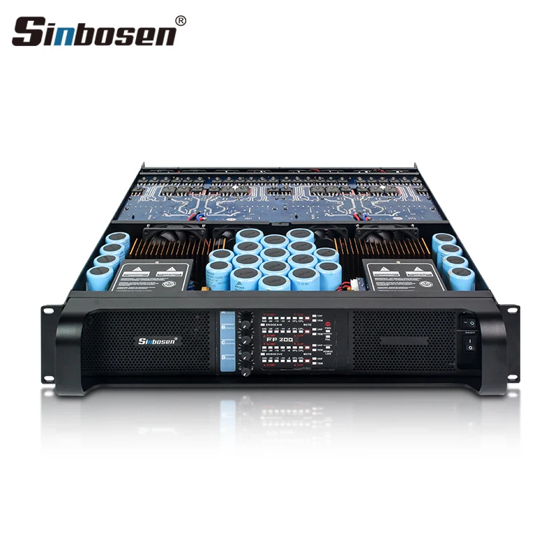 FP20000Q high power amplifier 4400W class TD  Switching Power Amplifier 4 channels for 18" speaker