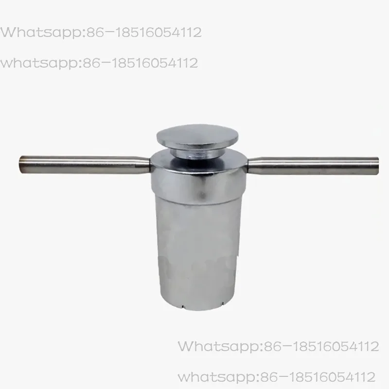 45*50/45*80mm Round Rock Wool Board Sampler - Stainless Steel Cutting Tool for Non-combustible Mineral Wool Sample Preparation