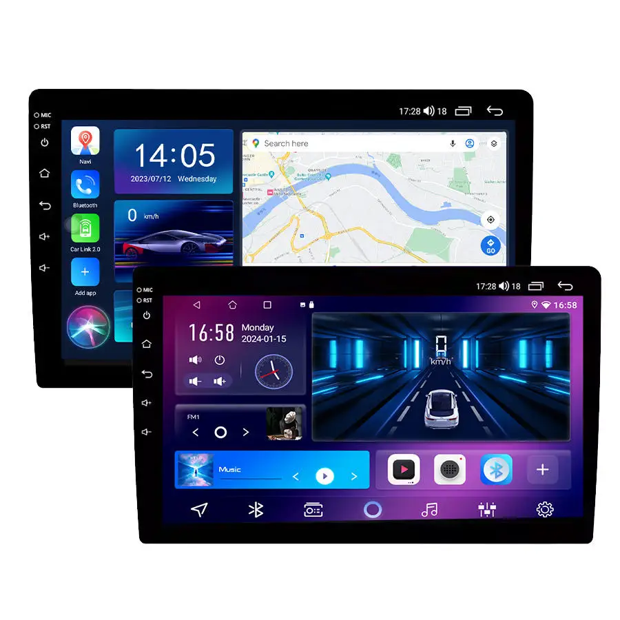 

9" 10" Android Stereo RAM 4GB 64GB ROM Bt FM Digital Signal Processor Radio Car Multimedia 2din Universal Car Video Player