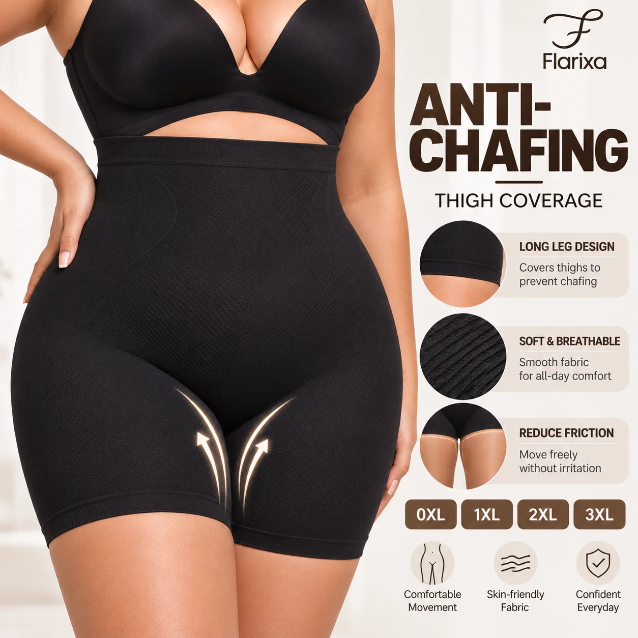 กางเกงขาสั้นกระชับสัดส่วนไซส์ใ - Seamless Underwear Women บทวิจารณ์และราคา