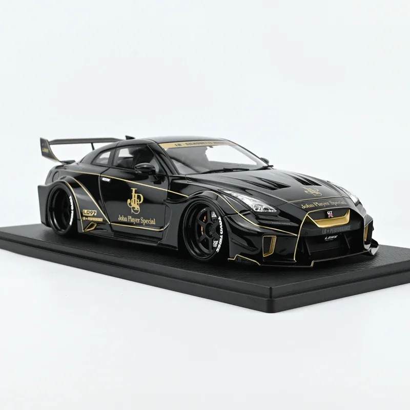 IG 1/18 LB-Silhouette Works Gt 35GT RR GTR لعبة معدنيّة لسيارة Diecast نموذج معدني هدايا