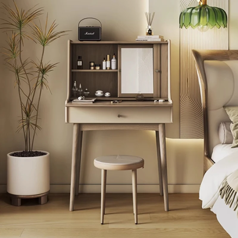 خزانة ماكياج الغرور الجدول غرفة نوم مكتب كرسي الخشب منضدة الزينة الأوروبية النساء غرفة المعيشة ميسا دي Maquillaje أثاث المنزل