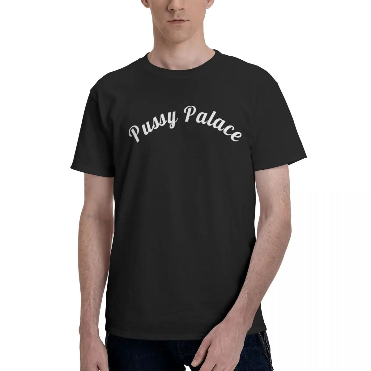 Men Lily Allen Pussy Palace Trendy T Shirt Vintage O-neck Cotton T-shirt
