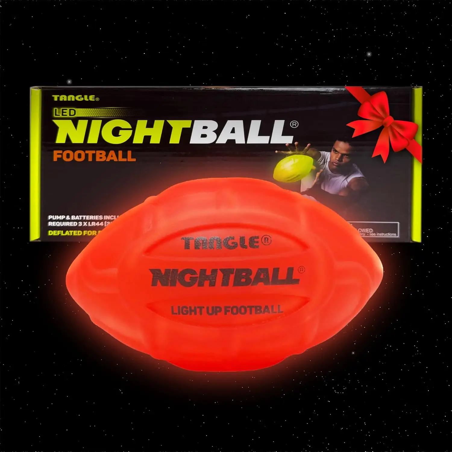 

LED Glow Football for Night Games - Bright, Motion-Activated, Fun for All Ages