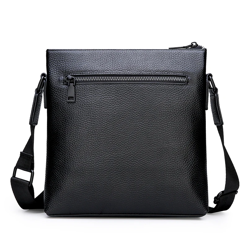 Genuine Leather Shoulder Casual Retro Messenger Bag Simple Business Trend Handmade Messenger Leather Bag sacoche homme luxe 2025