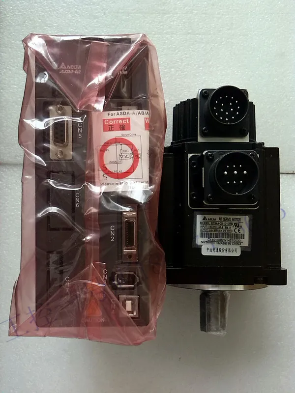 

Original Delta A2 Servo Motor 750W With Brake Set ECMA-C10807SS+ASD-A2-0721-L