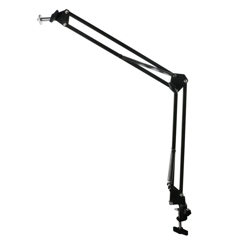 Microscope Video Camera Webcam Desktop Work Arm Stand Adjustable Boom Table Working Hanger Cantilever Stand Holder 1/4 6mm