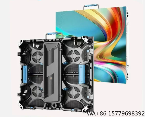 4K Outdoor Fixed Full Color LED Display Screen P4/P5 Model 4mm/5mm Pixels IP65 Waterproof High Brightness Sunlight Readable -20