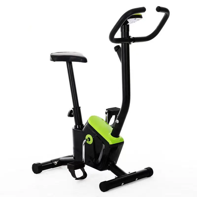 

Exercise Bike for Home Gym LCD Display, Height Adjustable Seat Bike Upright