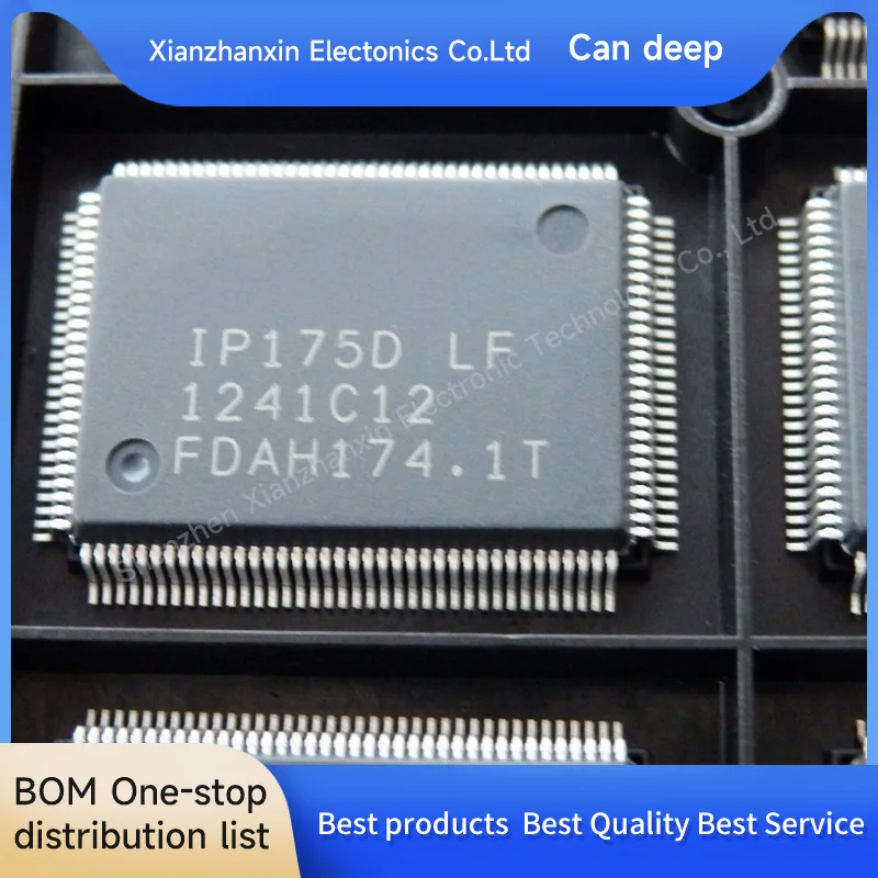 1PCS/LOT  IP175D-LF IP175DLF IP175D LF QFP128 Communication ic chip Server chip in stock