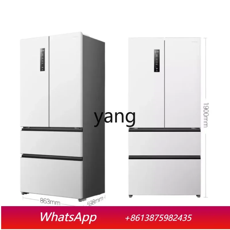 

Холодильник ClX 517L с двойной сетчатой решеткой, встраиваемый, французский, многодверный, четырехдверный, большой вместимости, ультратонкий, для дома, без отступающих элементов.