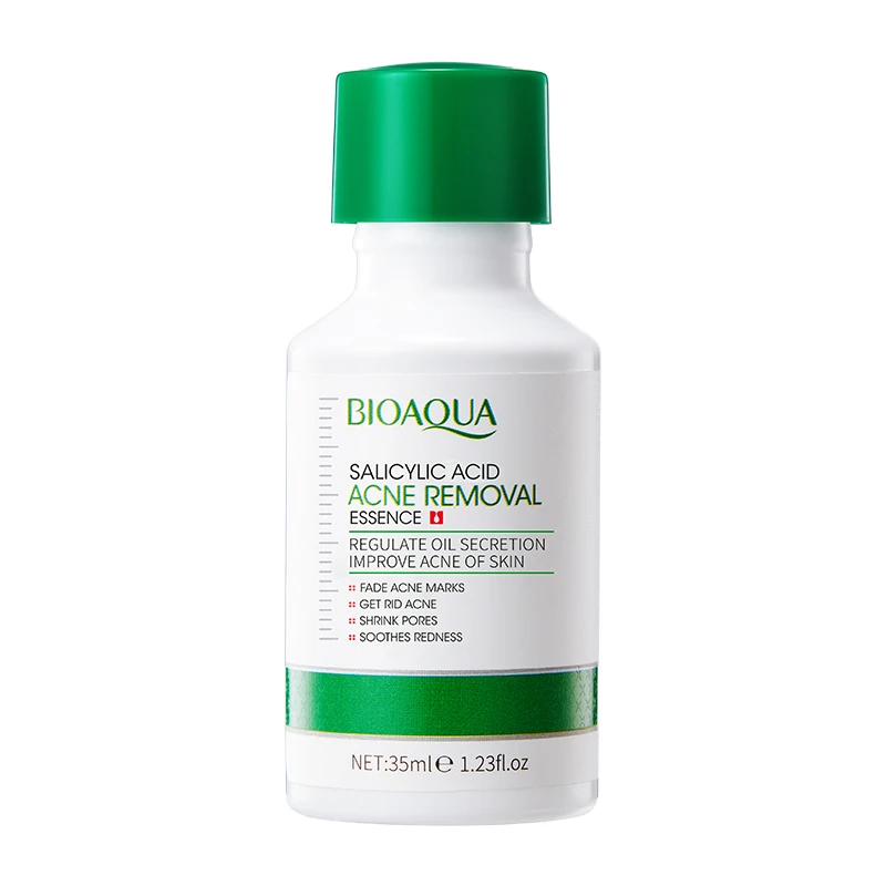 Salicylic Acid Acne Removing Essence Face Serum Shrink Pores Products Korean Facial Repairing Skincare Moisturizing Serum Q0G9 - Image 4
