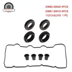 1121330020,1121330021 9PCS Valve Cover Oil Seal Kits For Toyota Hilux D4D 1KD-FTV 2KD-FTV 2.5L 3.0L Diesel 1121330040