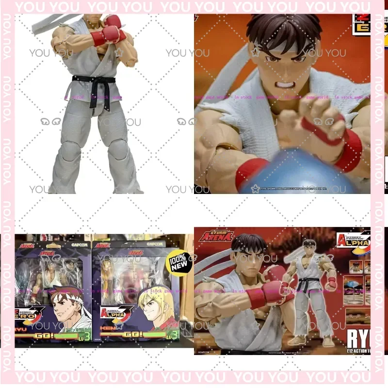 En Stock, Figura de Acción Coleccionable de Ryu de Street Fighter Zero 3, de Storm Toys Arena ST, Regalo para Fanáticos de Street Fighter