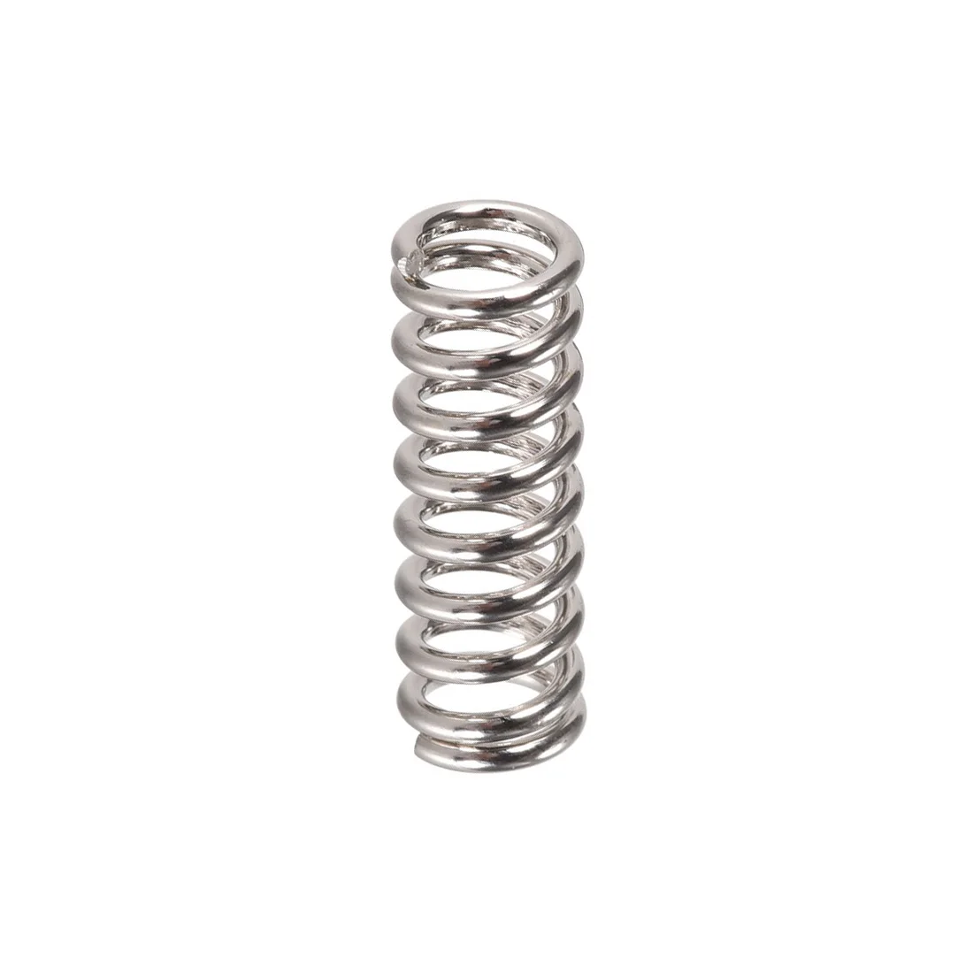 30Pcs Extruder Compression Support Spring 3D Printer Heated Bed Springs 7.5 x 20mm Silver