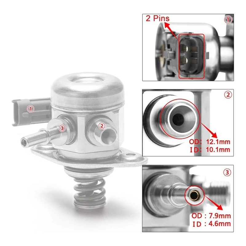 35320-2G740 Fuel High-Pressure Oil Pump Assembly High-Pressure Pump High-Pressure Fuel Pump For Hyundai Kia 353202G740 Parts