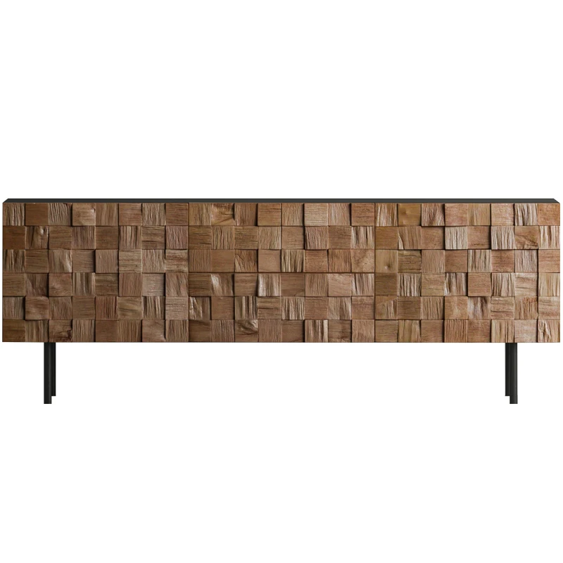 

Шкаф для телевизора, скандинавский минималистичный журнальный цвет из цельного дерева для гостиной, ретро, старый B & B, видеошкаф для хранения в отеле