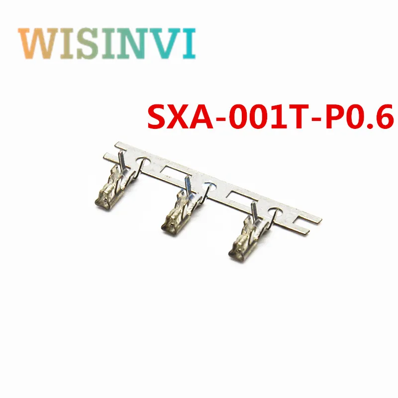 100PCS  SXA-001T-P0.6  Female contact core  Terminal wire gauge 22-26AWG