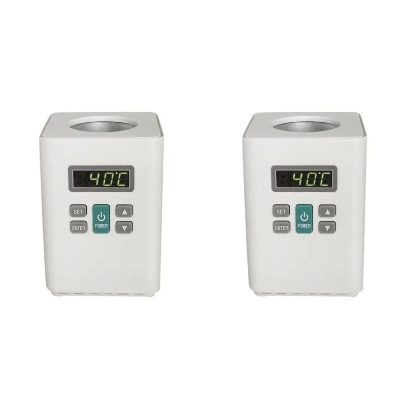 A98T 2X LED Digital Display Single Or Double Electric Ultrasound Gel Warmer Heater Couplant Heater EU Plug