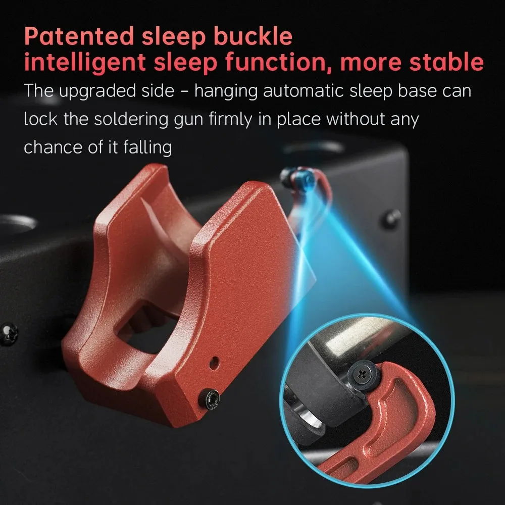 YCS R1 / R1 Pro 1000W Intelligent Soldering Station Hot Air Gun with 4 Nozzles For Phone CPU IC BGA SMT Rework Station Tools