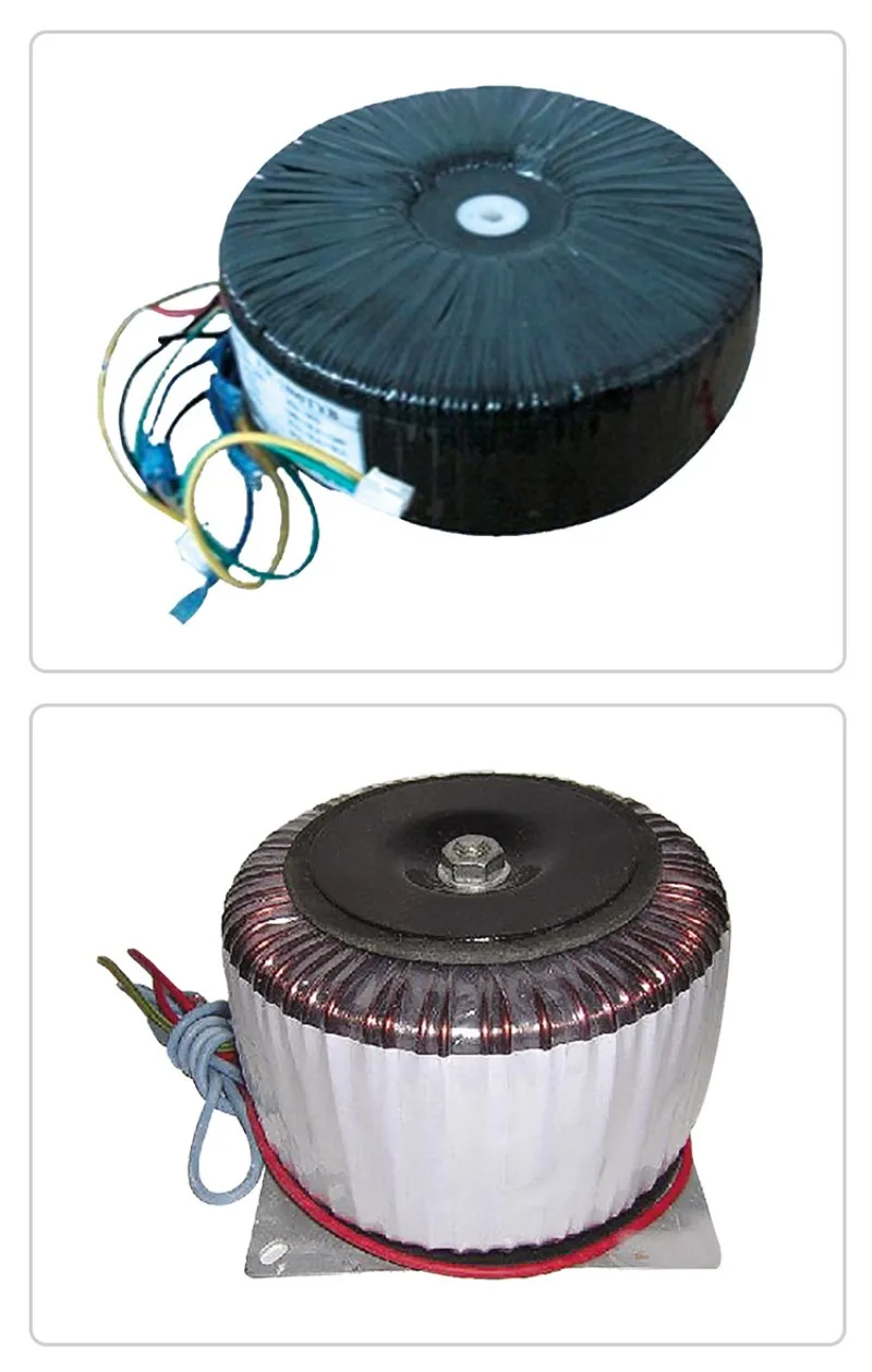 220V to 24V isolation transformer lighting system security engineering design PLC control cabinet toroidal transformer